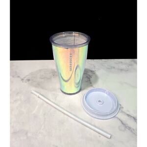 Starbucks 16 oz silver tumbler - Mirrored Finish